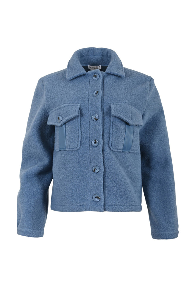 Maicazz Jacket Max Blue Shadow Stretchshop.nl