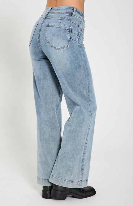 Freequent Jeans Fqlopez Light Blue Denim L32 Stretchshop.nl