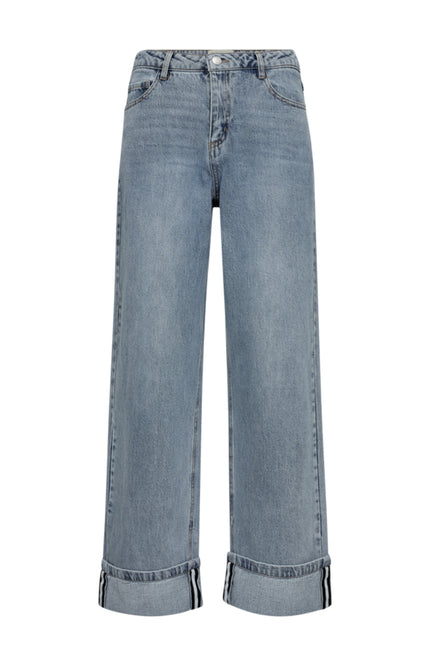 Freequent Jeans Fqmidde Ligt Blue Denim L32 Stretchshop.nl