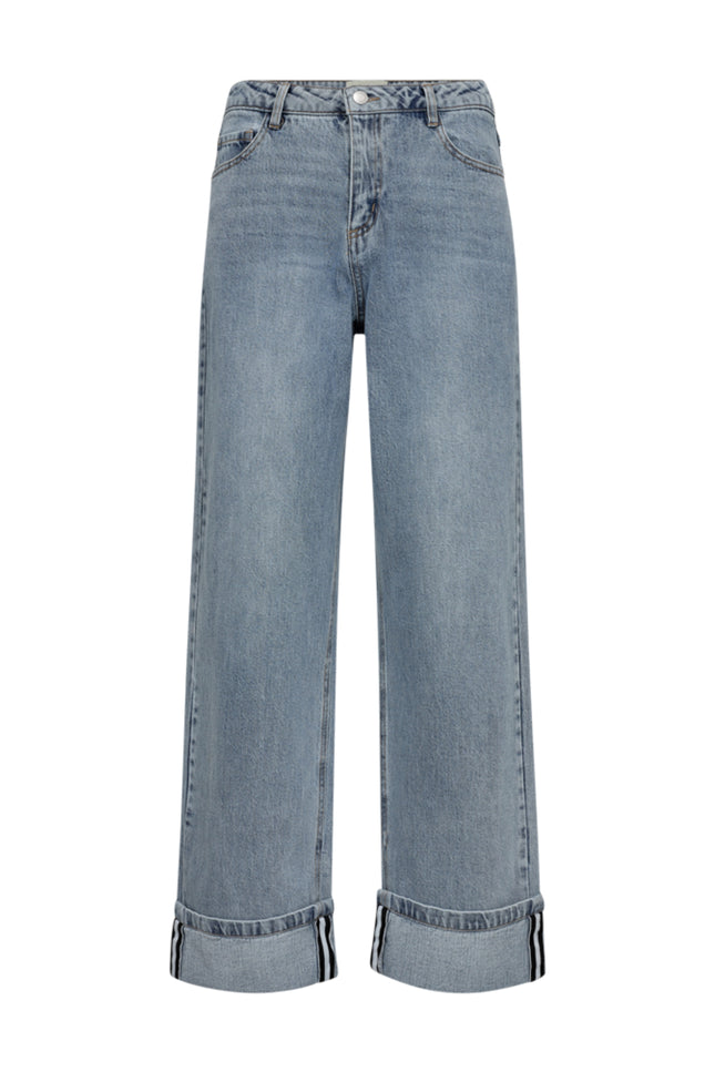 Freequent Jeans Fqmidde Ligt Blue Denim L32 Stretchshop.nl