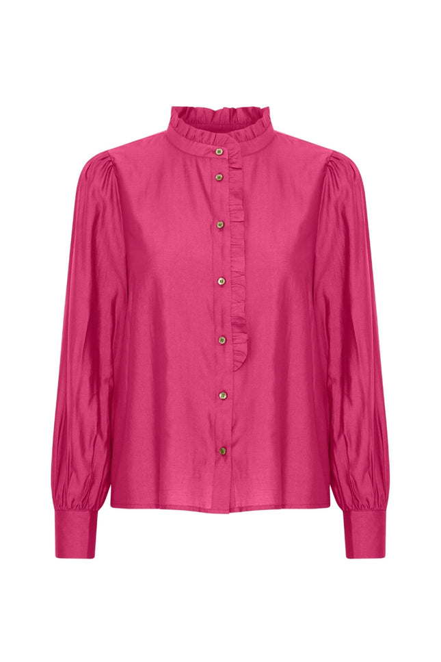 Ichi Blouse ihkadelia Pink Yarrow Stretchshop.nl