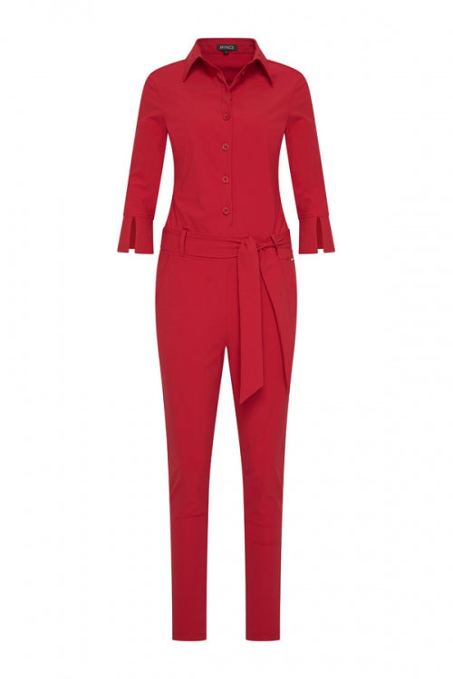 Travel jumpsuit dark red 202033