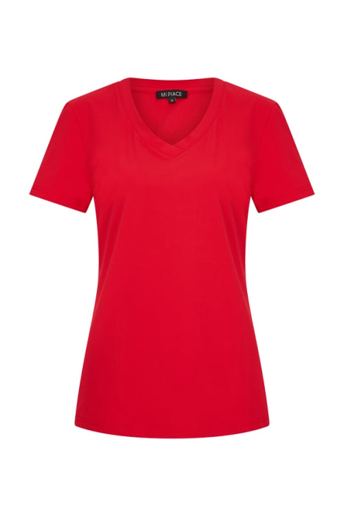 Travel top red 202080