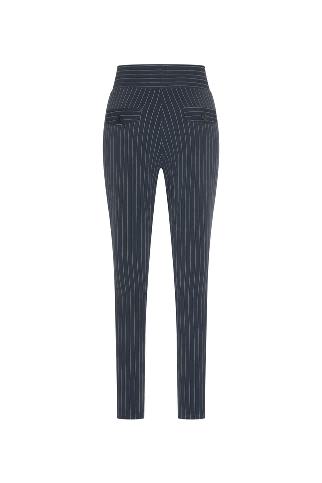 Travel broek blue pinstripe 202134