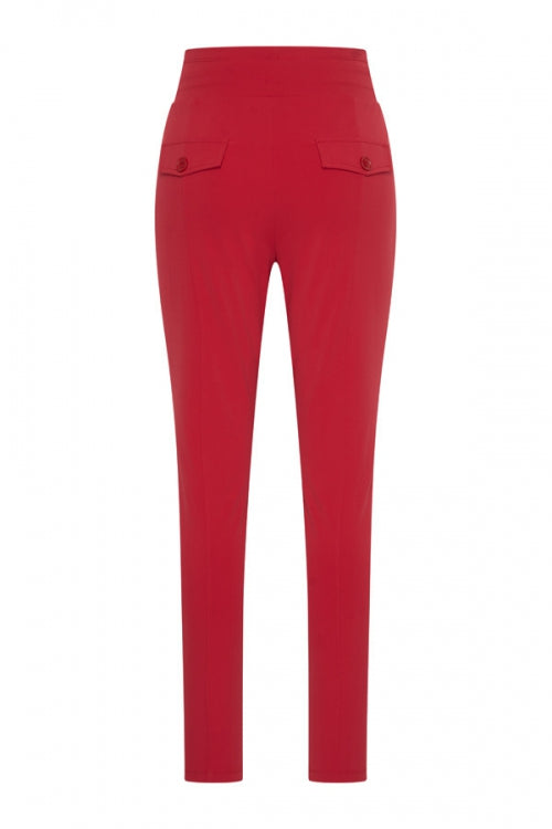 Travel broek dark red 202134