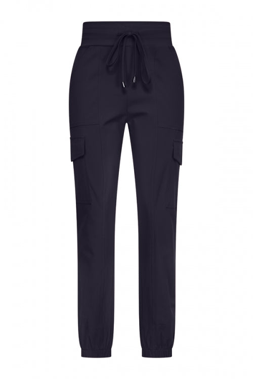 Travel broek cargo navy 202307