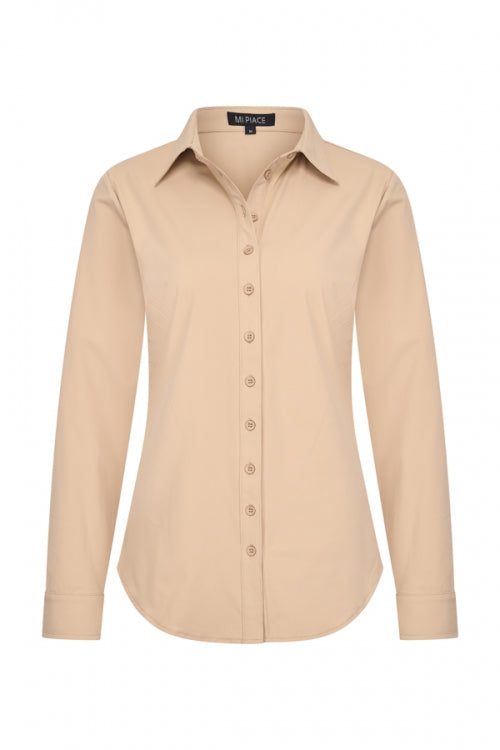 Travel blouse sand 60840