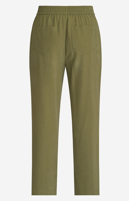 Zizo Broek ornella l/28 pale green d6 Stretchshop.nl