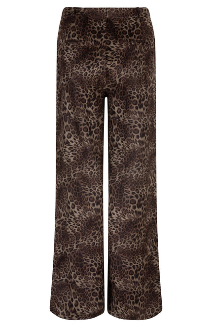 Ydence Broek Chaja Leopard Stretchshop.nl