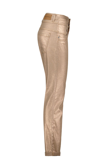 Red Button Broek relax sparkle bronze SRB4289 Stretchshop.nl