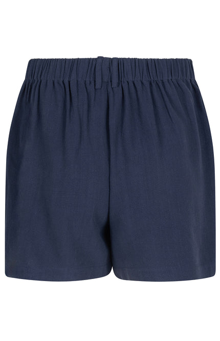 Ydence Short lily navy Stretchshop.nl