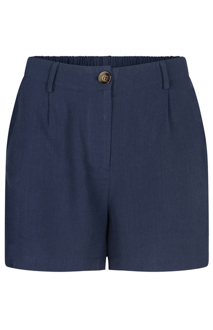 Ydence Short lily navy Stretchshop.nl