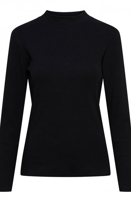 &Co woman T-shirt salana black ts261 Stretchshop.nl