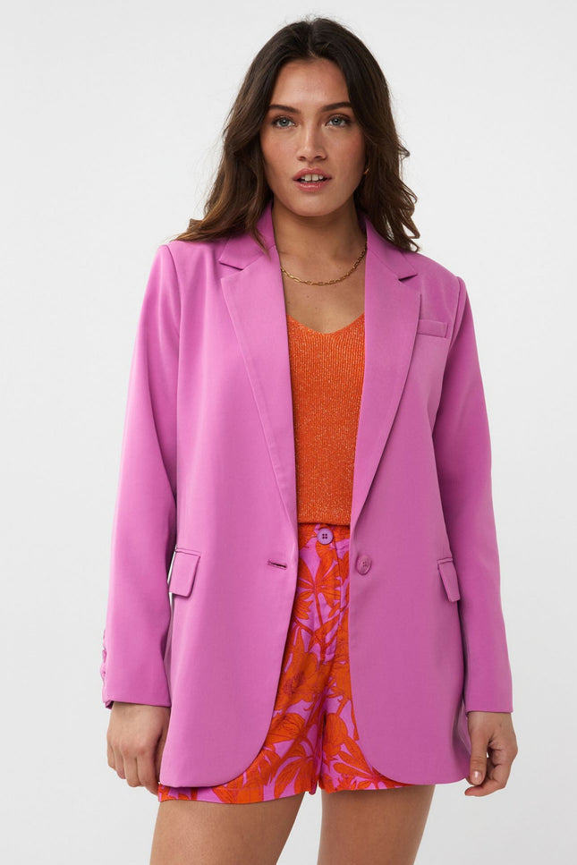 Ydence Blazer maisie pink purple Stretchshop.nl