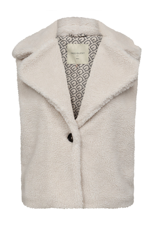 Freequent Gilet teddy moonbeam Stretchshop.nl