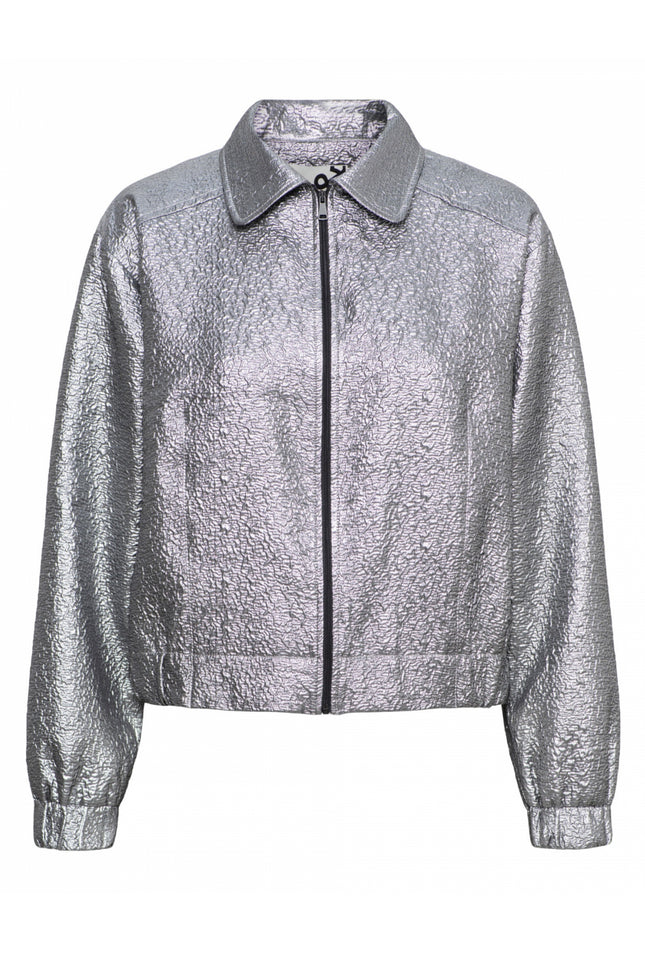 &Co woman Jacket zoey silver JA123 Stretchshop.nl