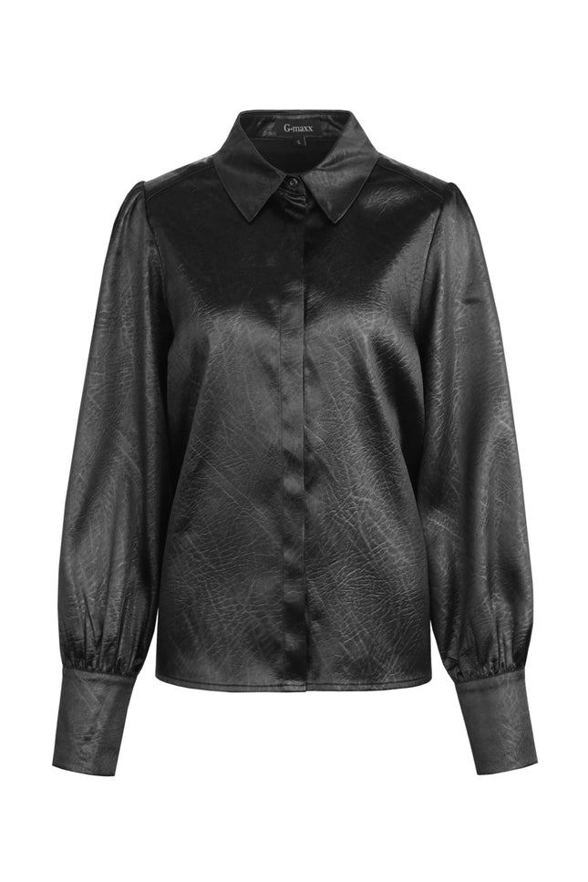 G-maxx Blouse angie black Stretchshop.nl