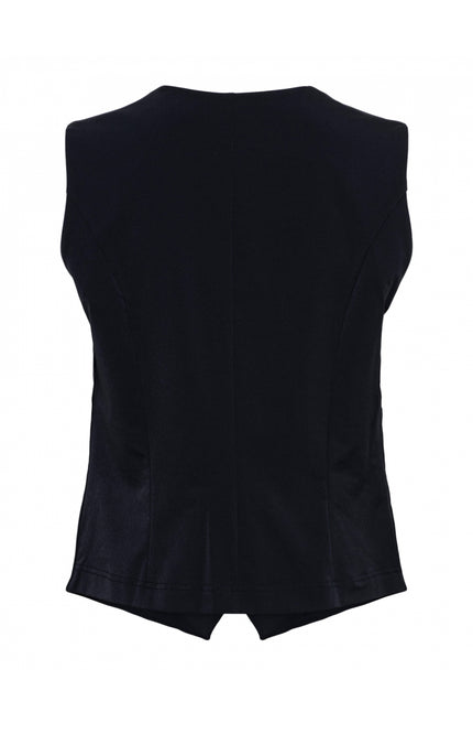 &Co woman Travel gilet priya navy GL100 Stretchshop.nl