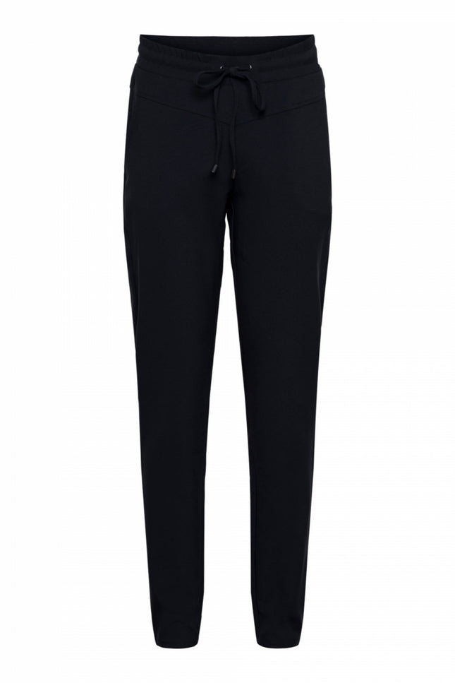 &Co woman Broek penny comfort navy PA216-1 Stretchshop.nl