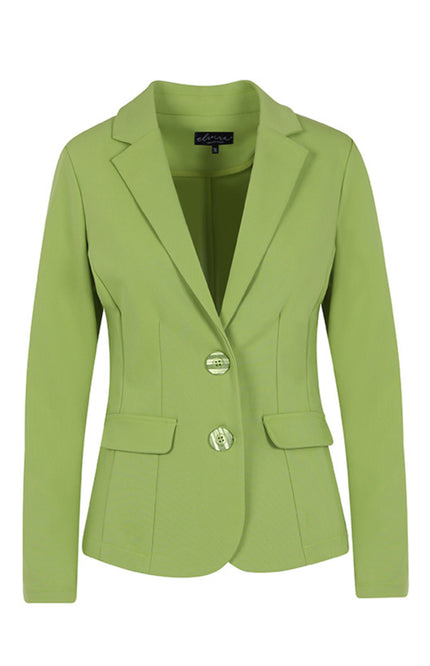 Elvira Casuals Blazer nikki lime 24-015 Stretchshop.nl