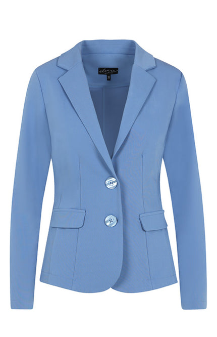 Elvira Casuals Blazer nikki sky blue 24-015 Stretchshop.nl