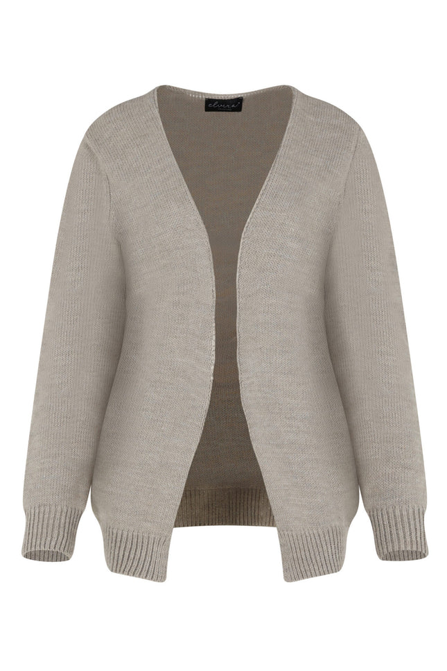 Elvira Casuals Cardigan suzan sand 24-011 Stretchshop.nl