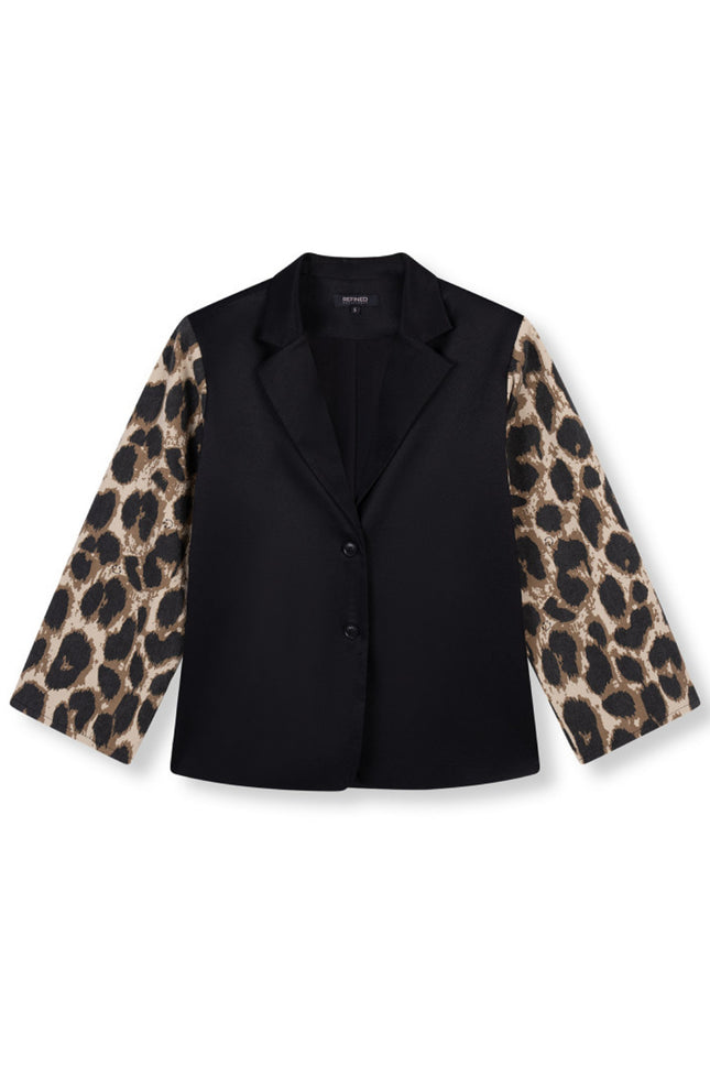 Blazer suki oversized leopard R2412453632