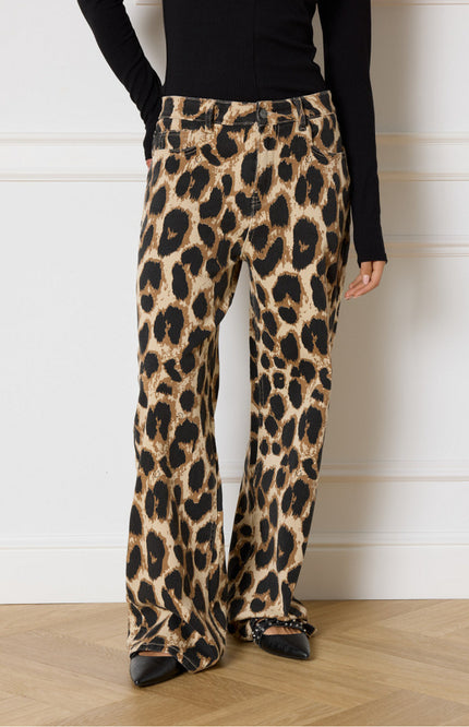 Jeans sunny leopard R2412175633