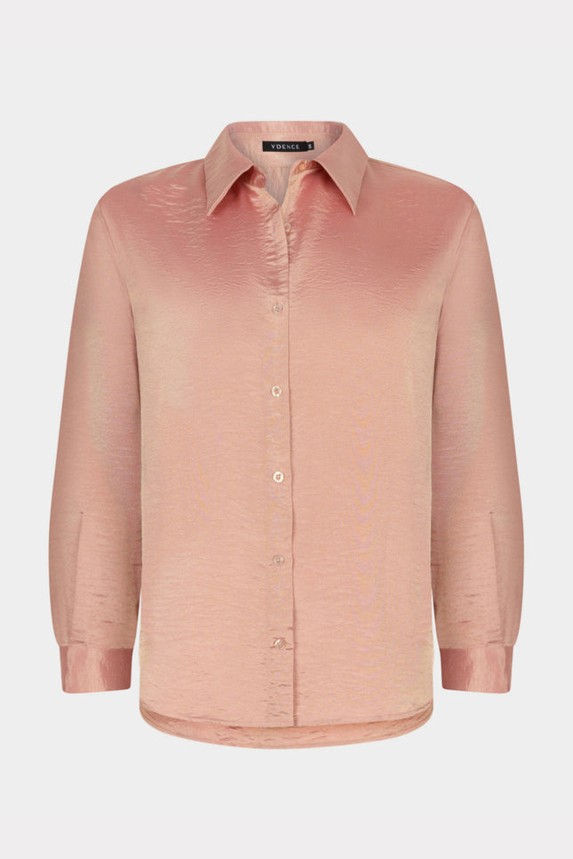 Ydence Blouse Carolina Soft Pink Stretchshop.nl