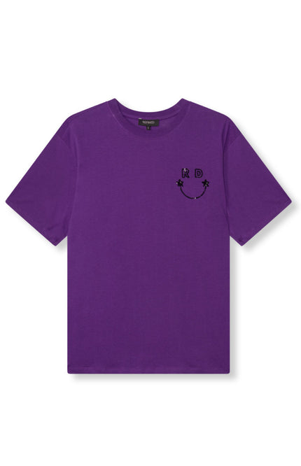 Refined Department T-shirt mexie purple R2411713588 Stretchshop.nl