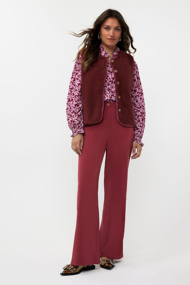 Ydence Broek Solange Wine Red Stretchshop.nl