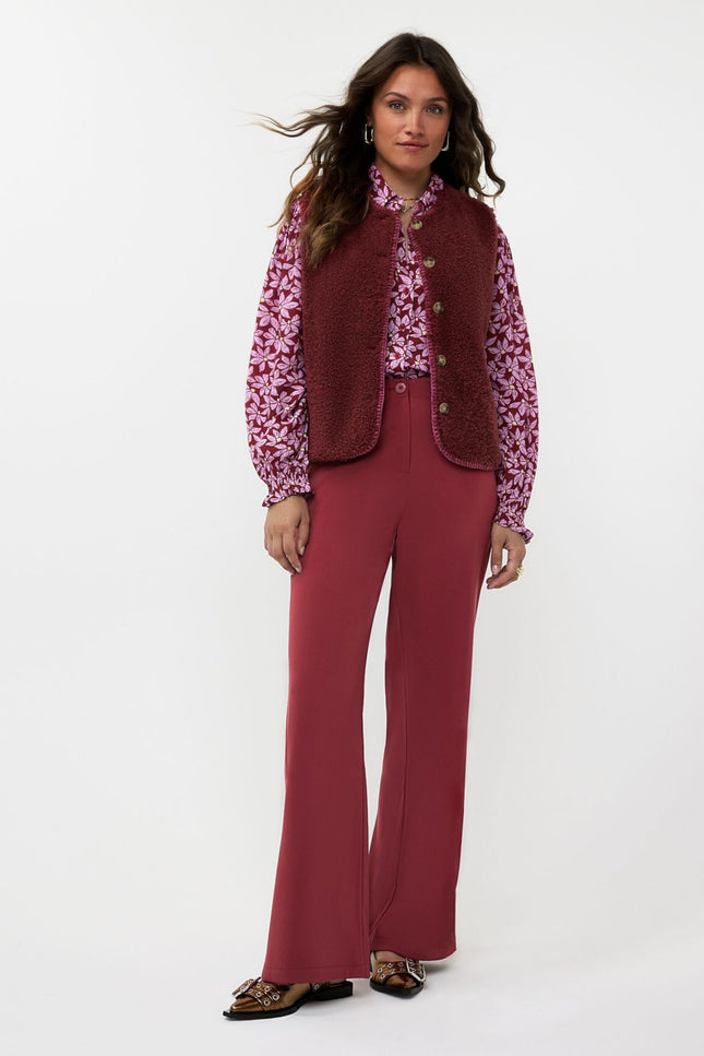 Ydence Broek Solange Wine Red Stretchshop.nl