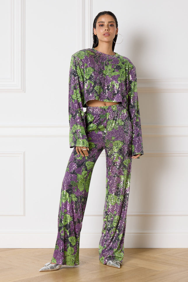 Refined Department Broek nova flower R2411169593 Stretchshop.nl