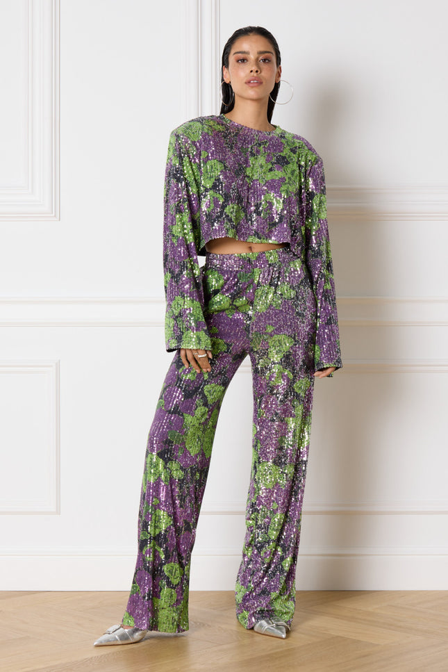 Refined Department Broek nova flower R2411169593 Stretchshop.nl