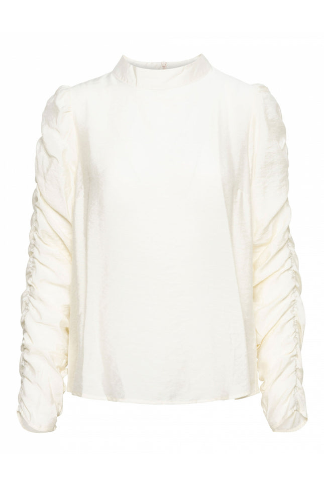 &Co woman Blouse evie cream BL304 Stretchshop.nl