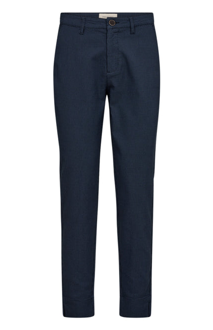 Freequent Broek fqrex Indigo Navy Stretchshop.nl