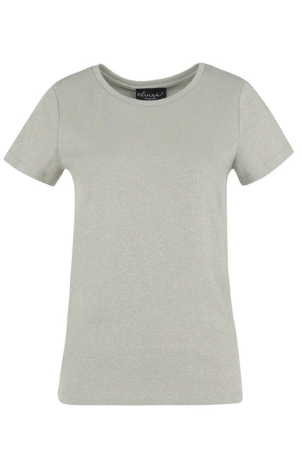 Elvira Casuals Top eve green 24-003 Stretchshop.nl