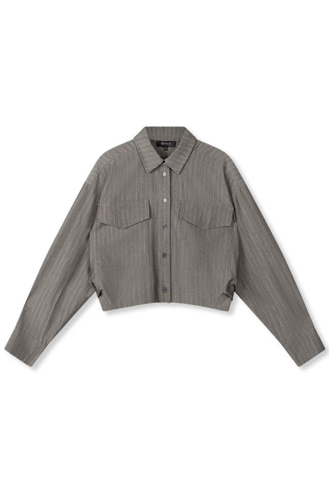 Refined Department Blouse lyloe light grey Stretchshop.nl