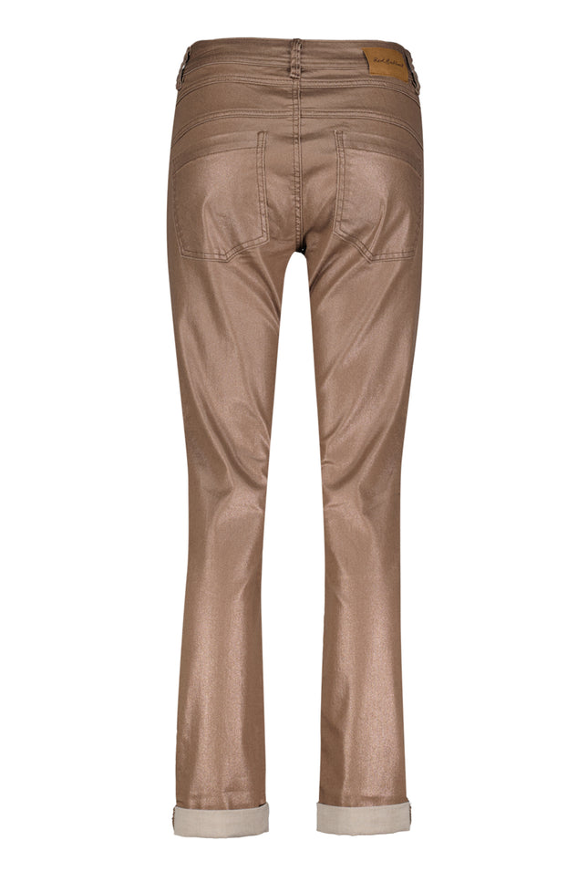 Red Button Broek relax grey copper SRB4289 Stretchshop.nl