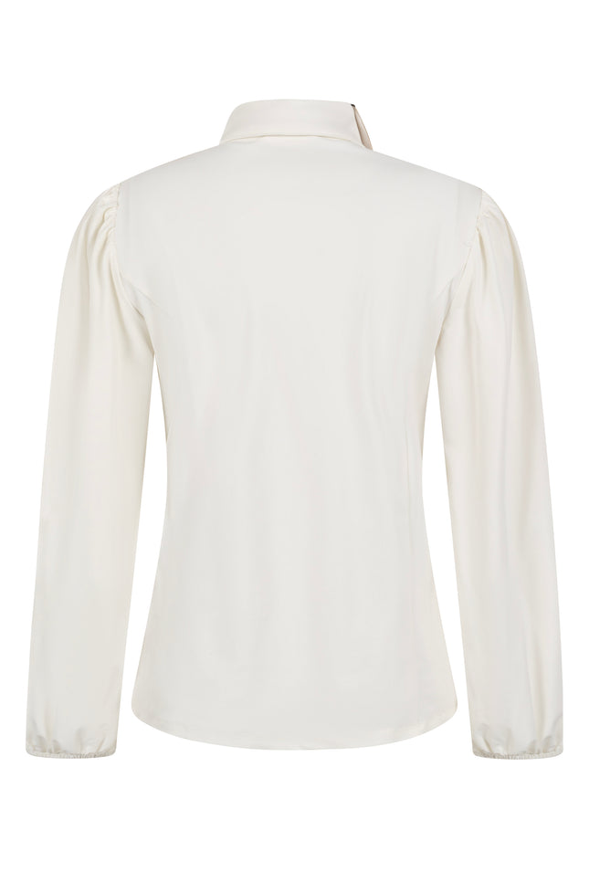 Zoso Travel blouse yvette offwhite 245 Stretchshop.nl