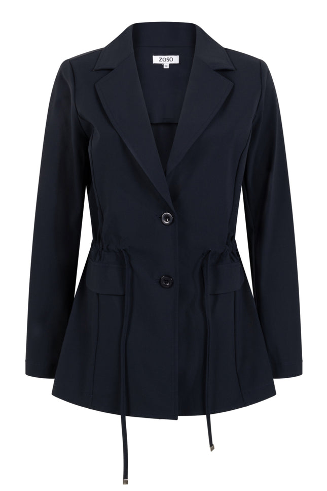 Zoso Travel blazer charly navy 245 Stretchshop.nl