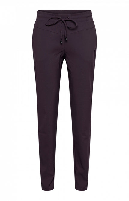 &Co woman Broek penny comfort bordeaux PA216-1 Stretchshop.nl