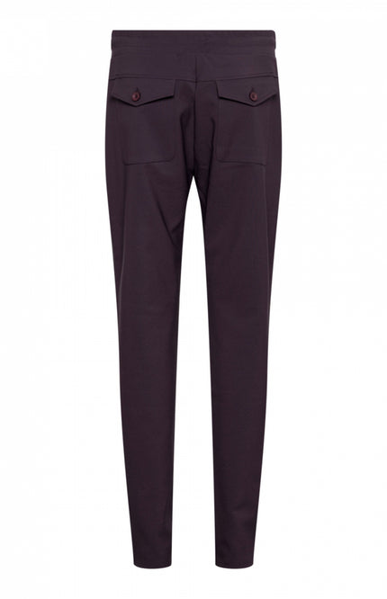 &Co woman Broek penny comfort bordeaux PA216-1 Stretchshop.nl