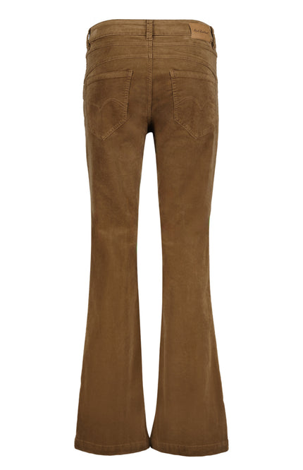 Red Button Broek bibette velvet cognac SRB4319 Stretchshop.nl