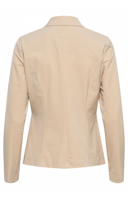 &Co woman Travel blazer phileine light sand Stretchshop.nl