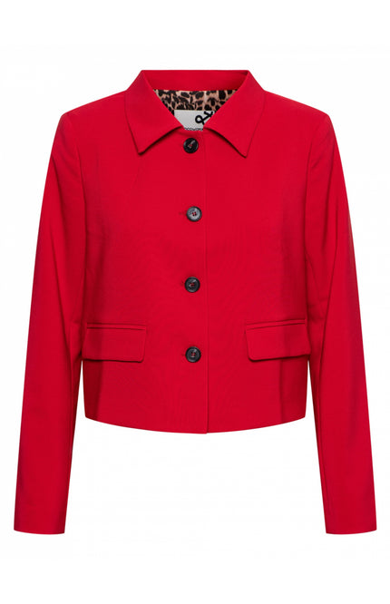 &Co woman Blazer cameron red BZ160 Stretchshop.nl