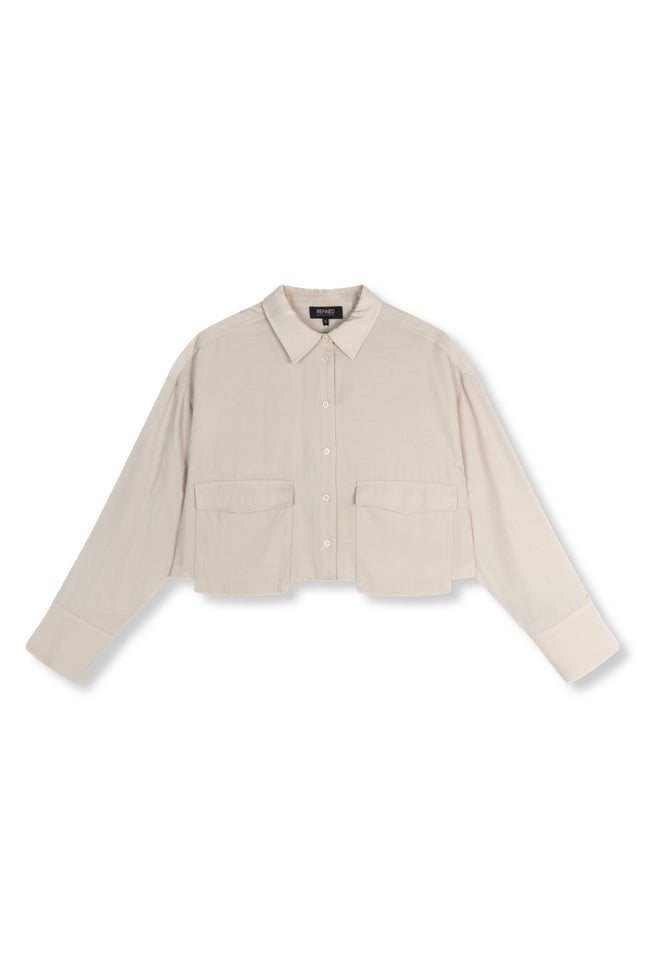 Refined Department Blouse tina offwhite Stretchshop.nl