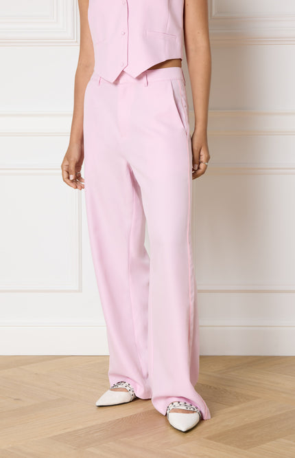 Refined Department Broek puck soft pink Stretchshop.nl