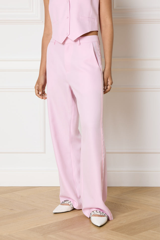 Refined Department Broek puck soft pink Stretchshop.nl