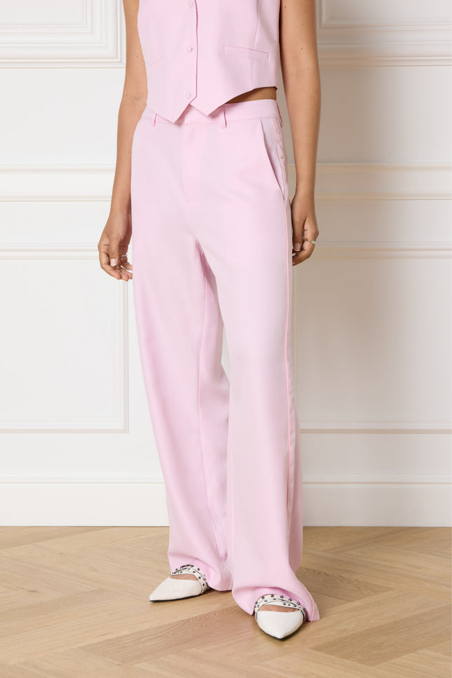 Refined Department Broek puck soft pink Stretchshop.nl